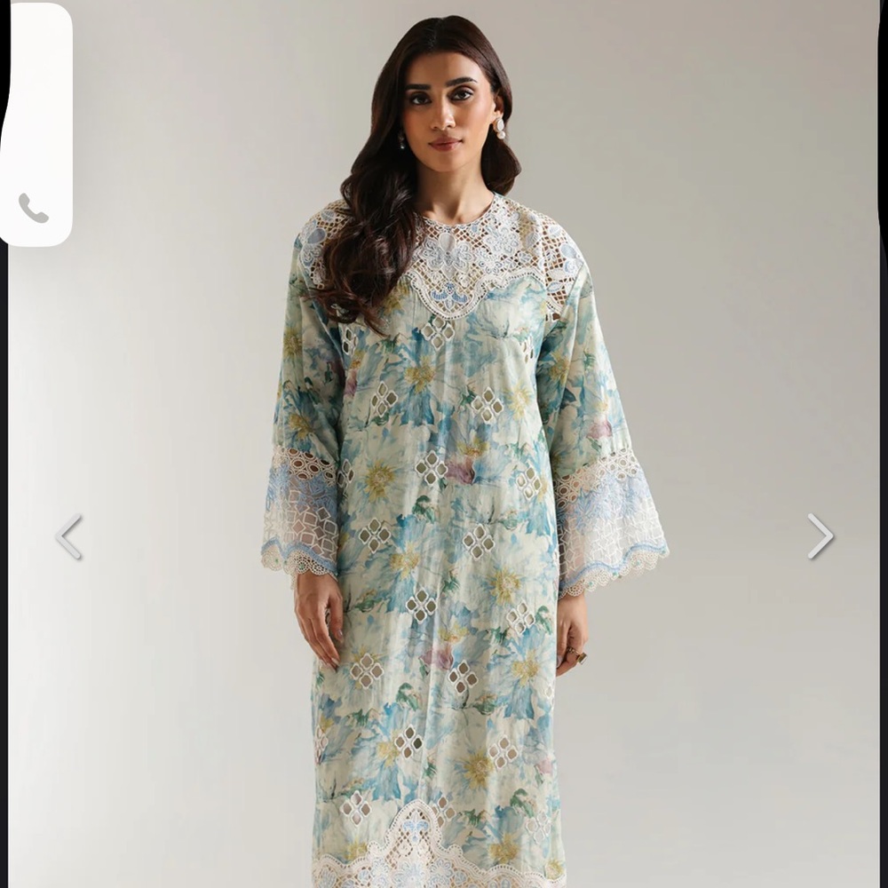 Elegant Floral Lace Long Sleeve Dress